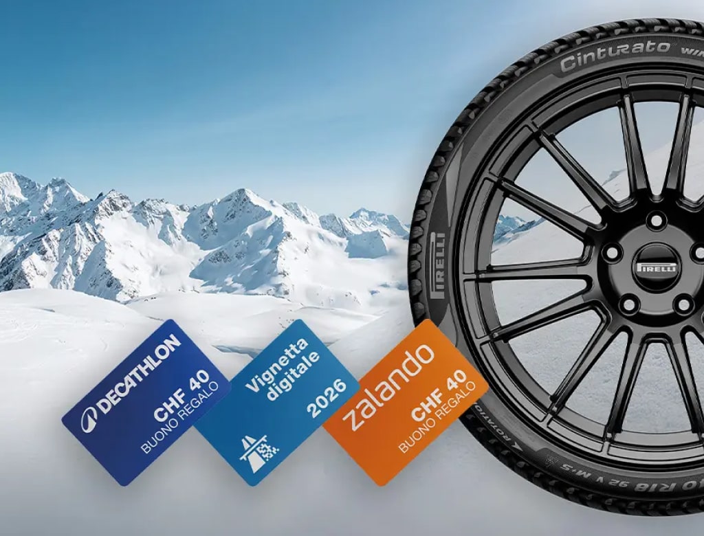 Promozioni pneumatici invernali 1 Luciano Gomme gommista Lugano promozione pneumatici invernali Pirelli